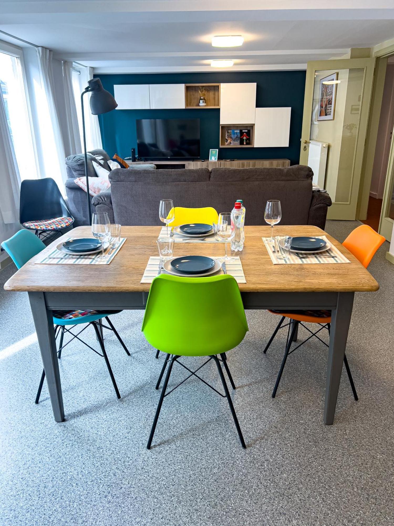 Apartmán Au Grand Pierrot Spa Exteriér fotografie